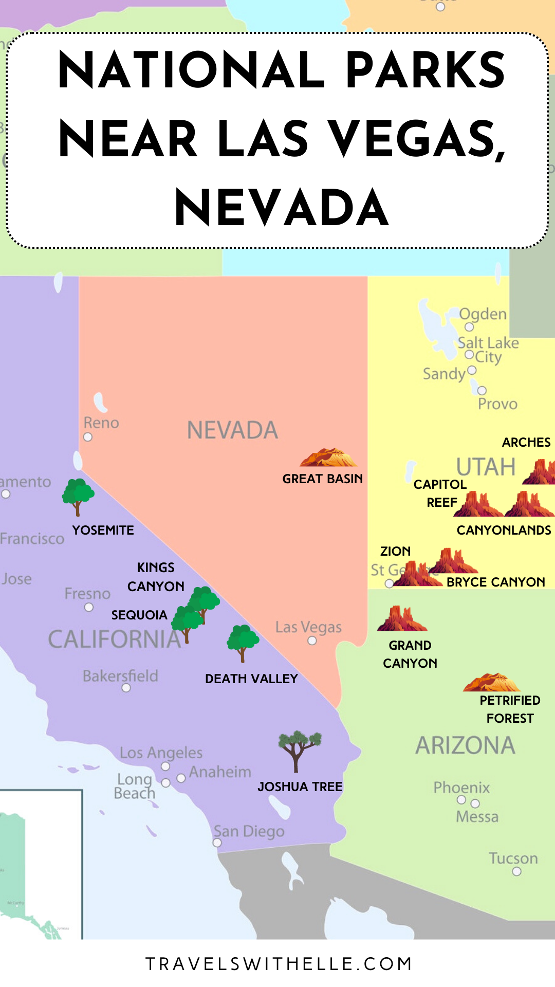 12 National Parks Near Las Vegas to Visit This Year