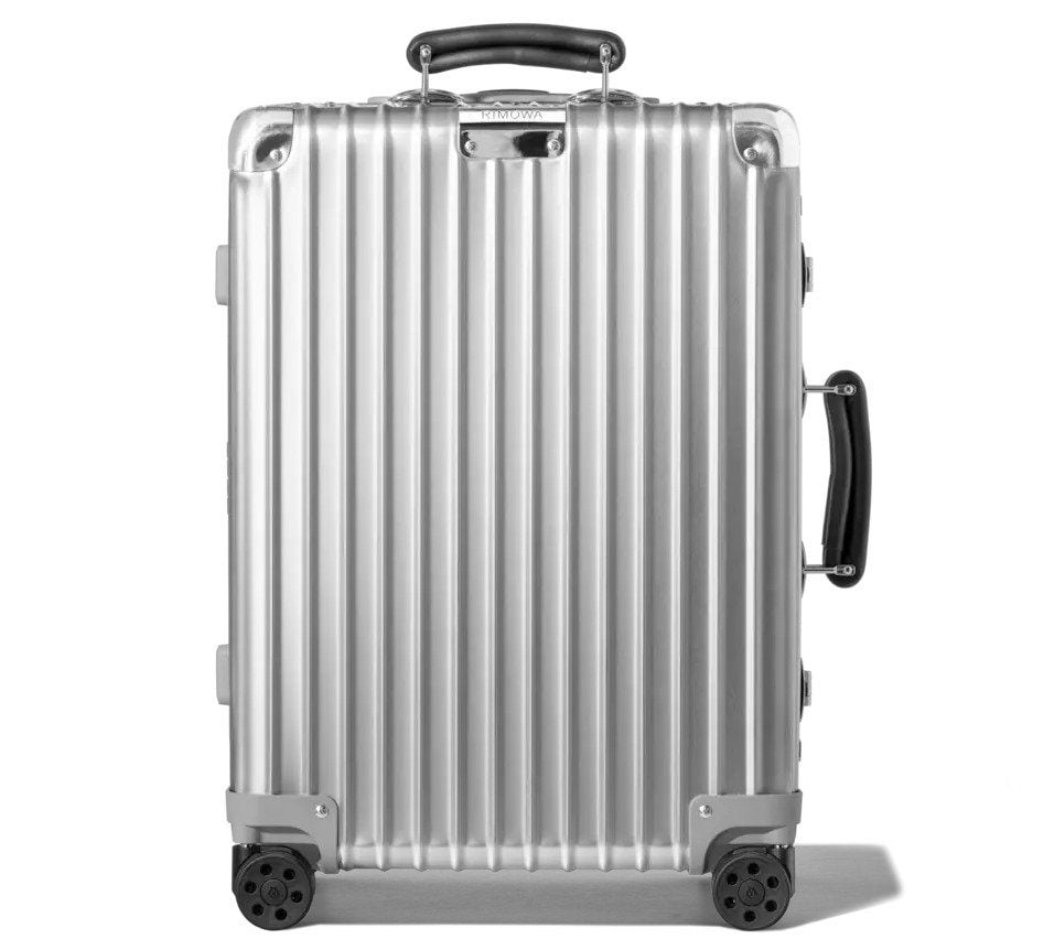 Essential Cabin Lightweight Carry-On Suitcase, Black Gloss