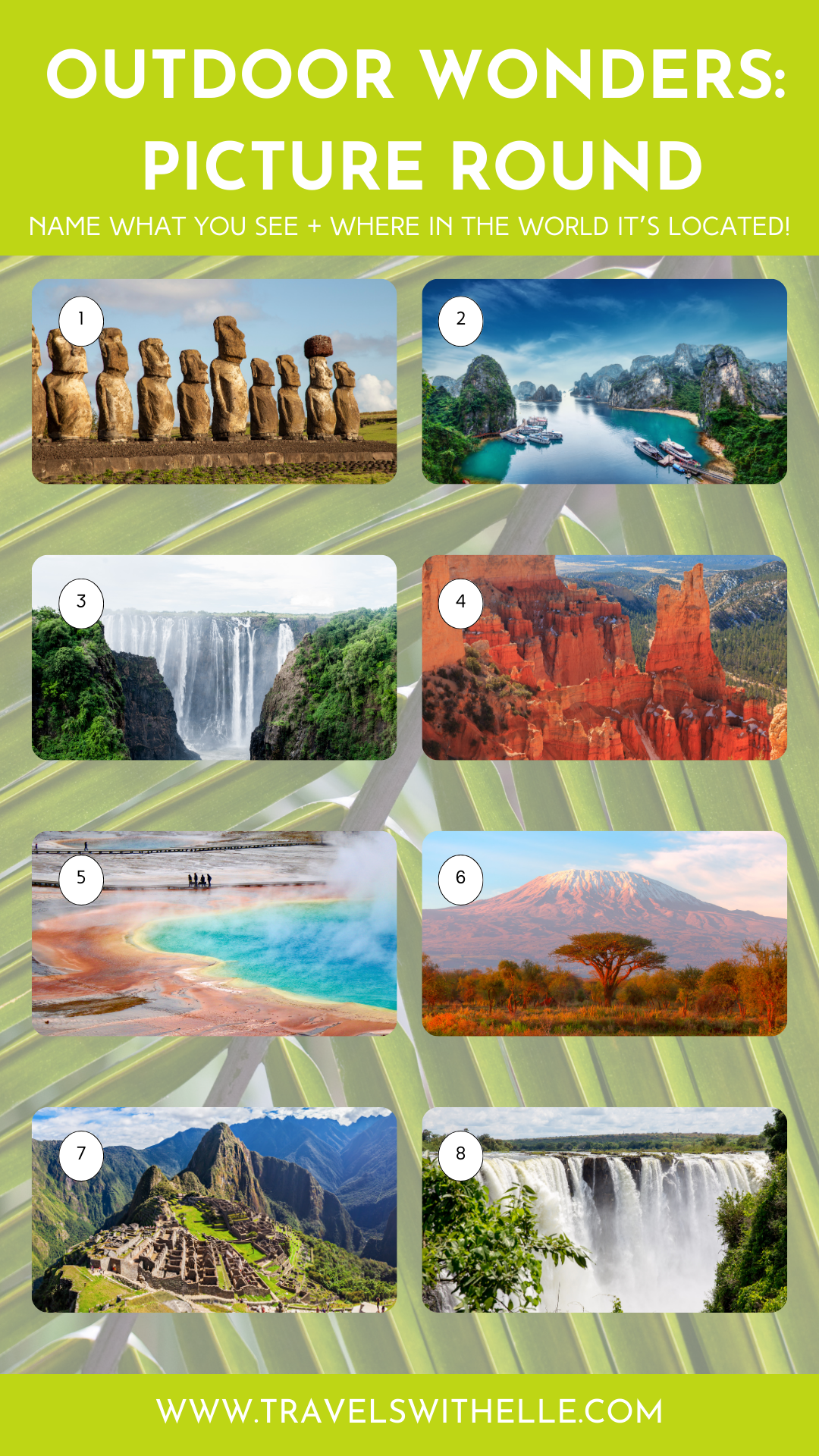 Multiple Choice Picture Rounds 85 Fun Multiple-Choice Travel Trivia Questions (2 Picture Rounds!)