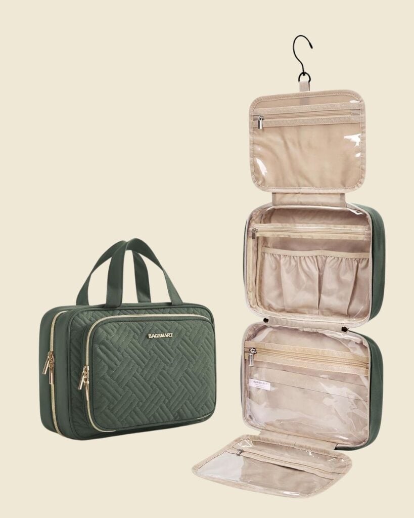 Hanging Toiletry Bag - Travel Gadgets To Make Your Trips Easier