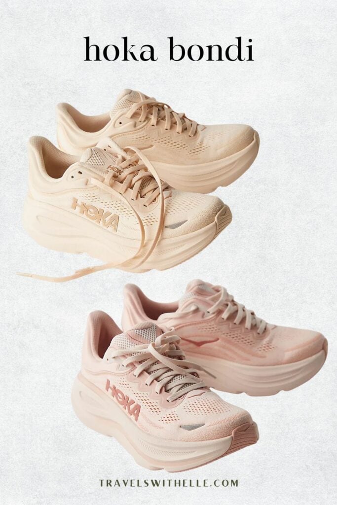 Hoka Bondis - Comfortable Walking Shoes For Travel