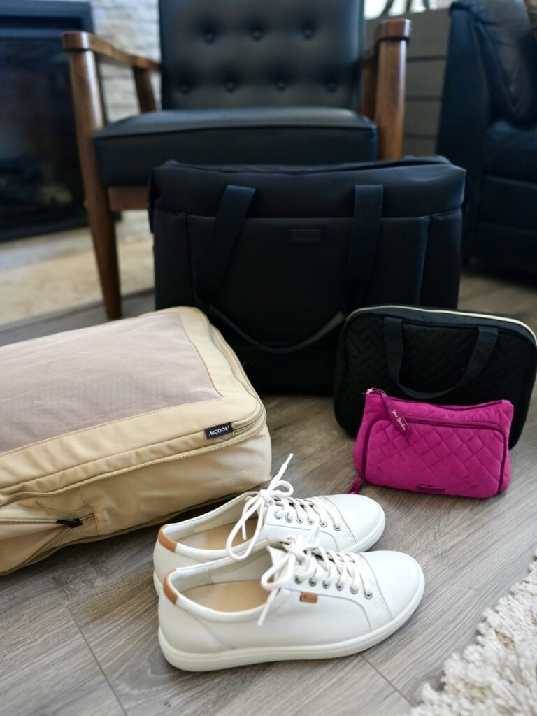 Monos Weekender and Packing Cube