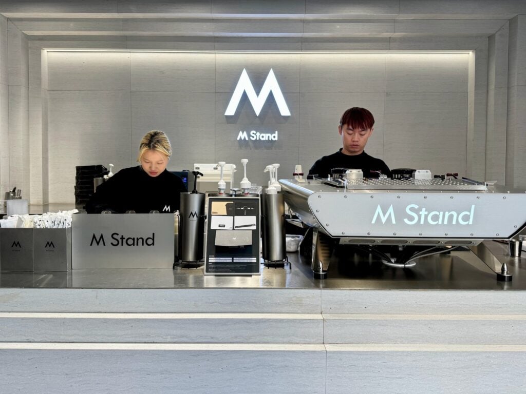 M Stand Coffee in Chongqing China