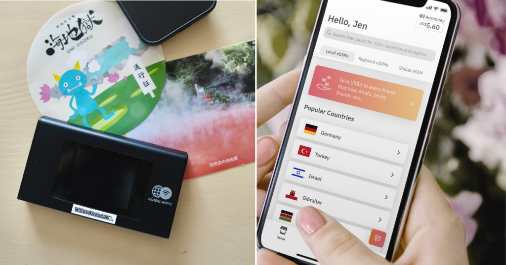 eSIM or Pocket Wifi For Japan