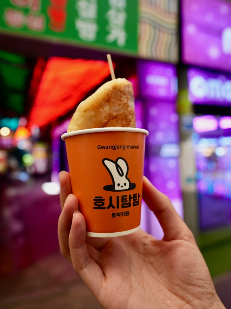 Honey Hotteok Gwangjang Market