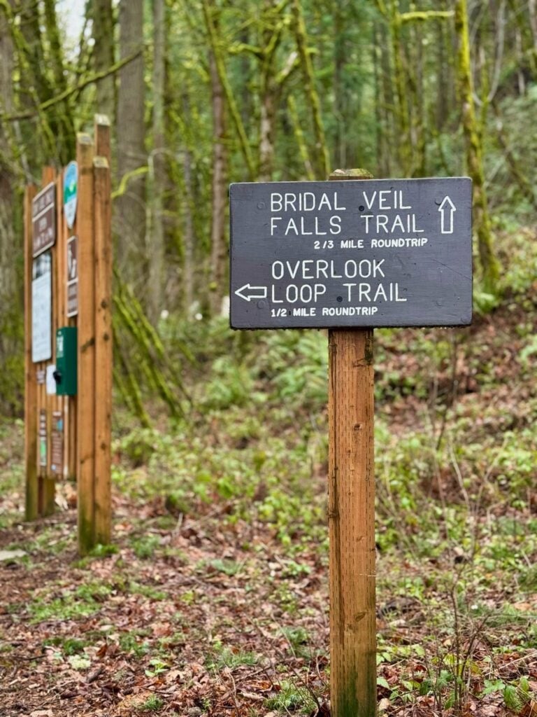 Bridal Veil Falls - Columbia River Gorge Oregon