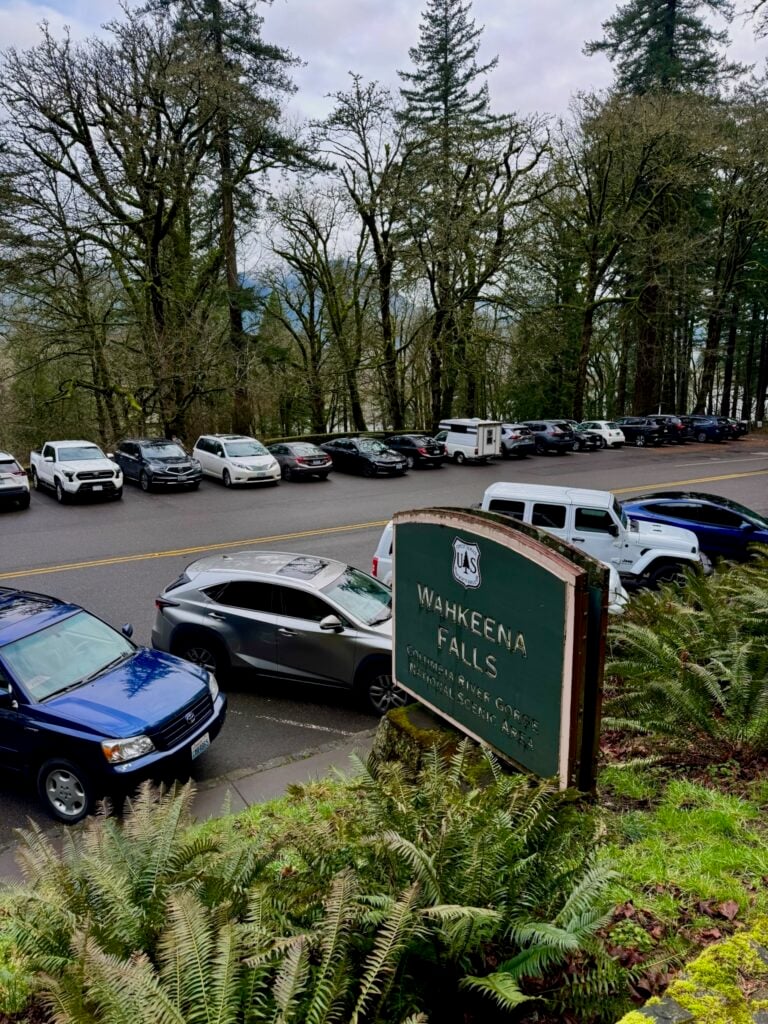 Columbia River Gorge Day Trip - Wahkeena Falls Parking Lot